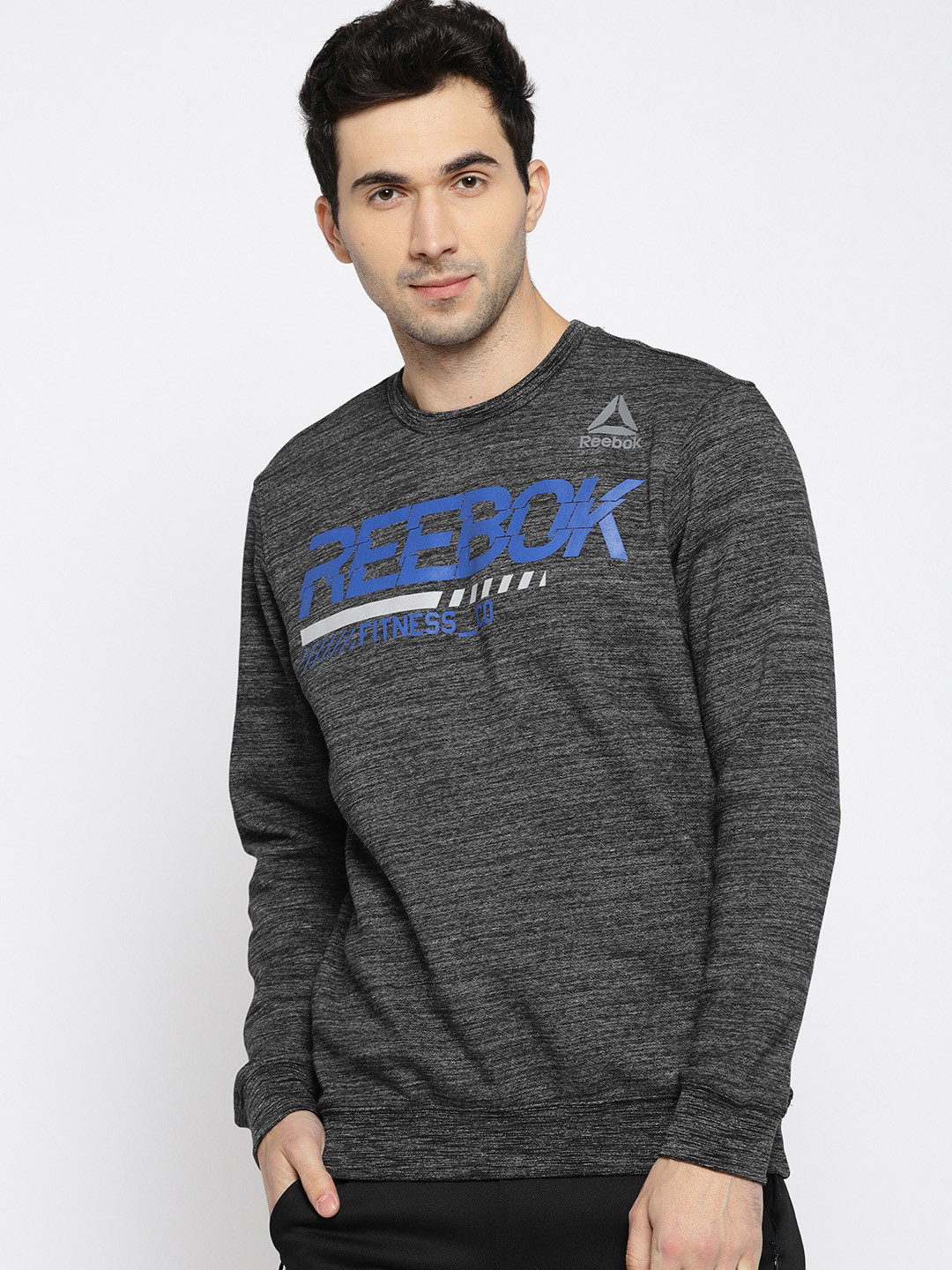 reebok sweatshirt grey