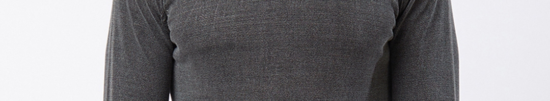 Buy Killer Men Grey Solid Pullover - Sweaters for Men 7249943 | Myntra
