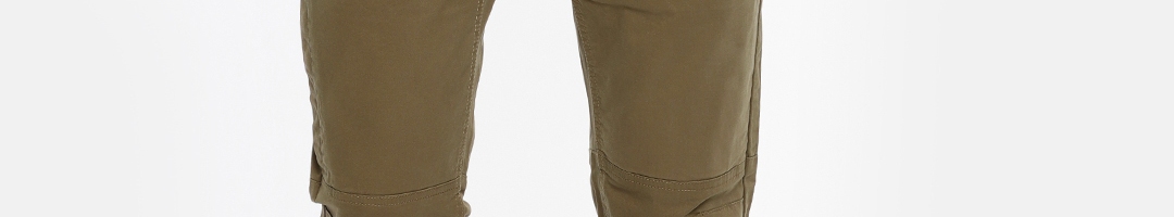 Buy SPYKAR Men Khaki Slim Fit Solid Trouser - Trousers for Men 7250835 ...