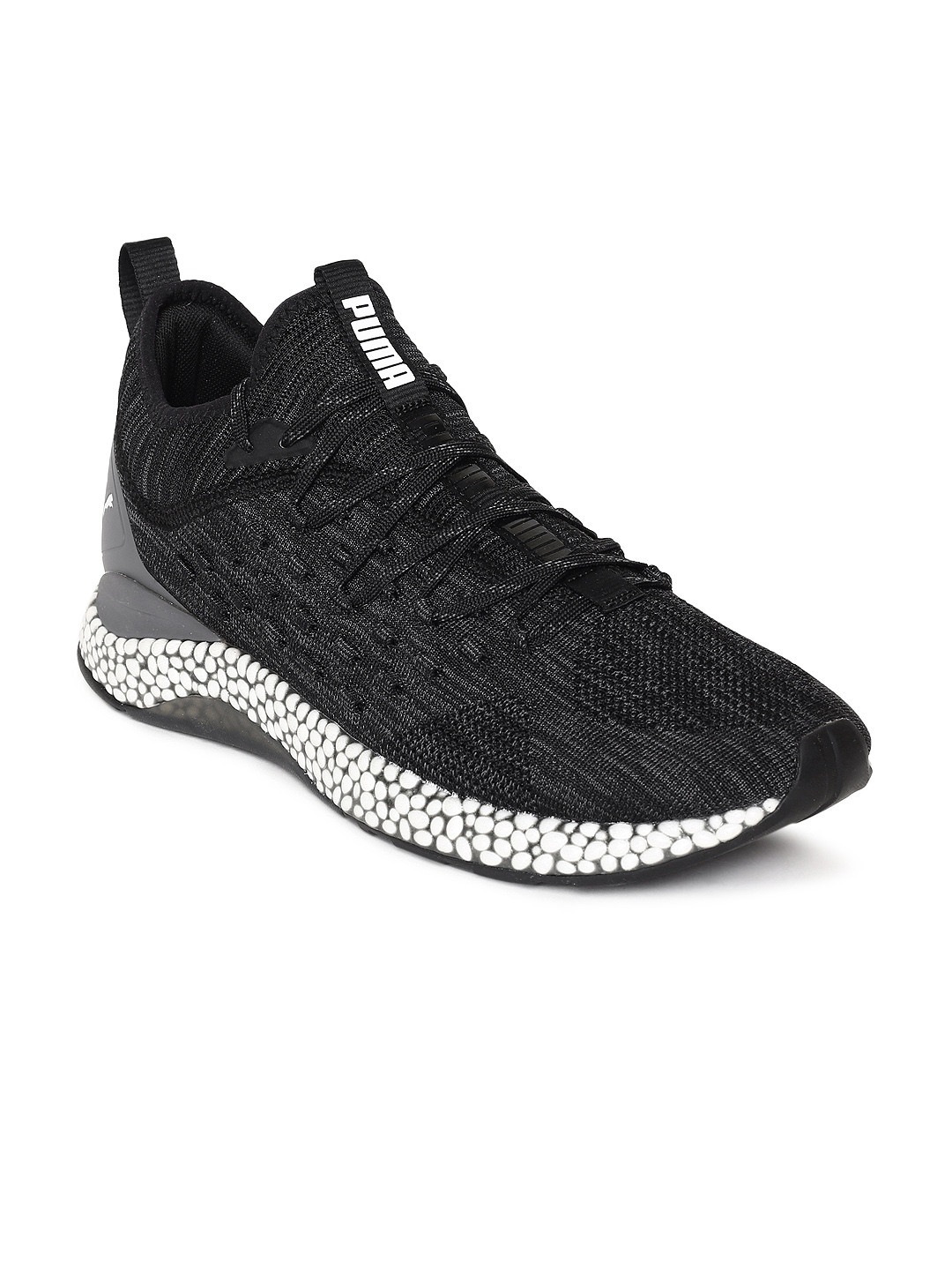 Buy Puma Men Black Solid Hybrid Runner FUSEFIT Running