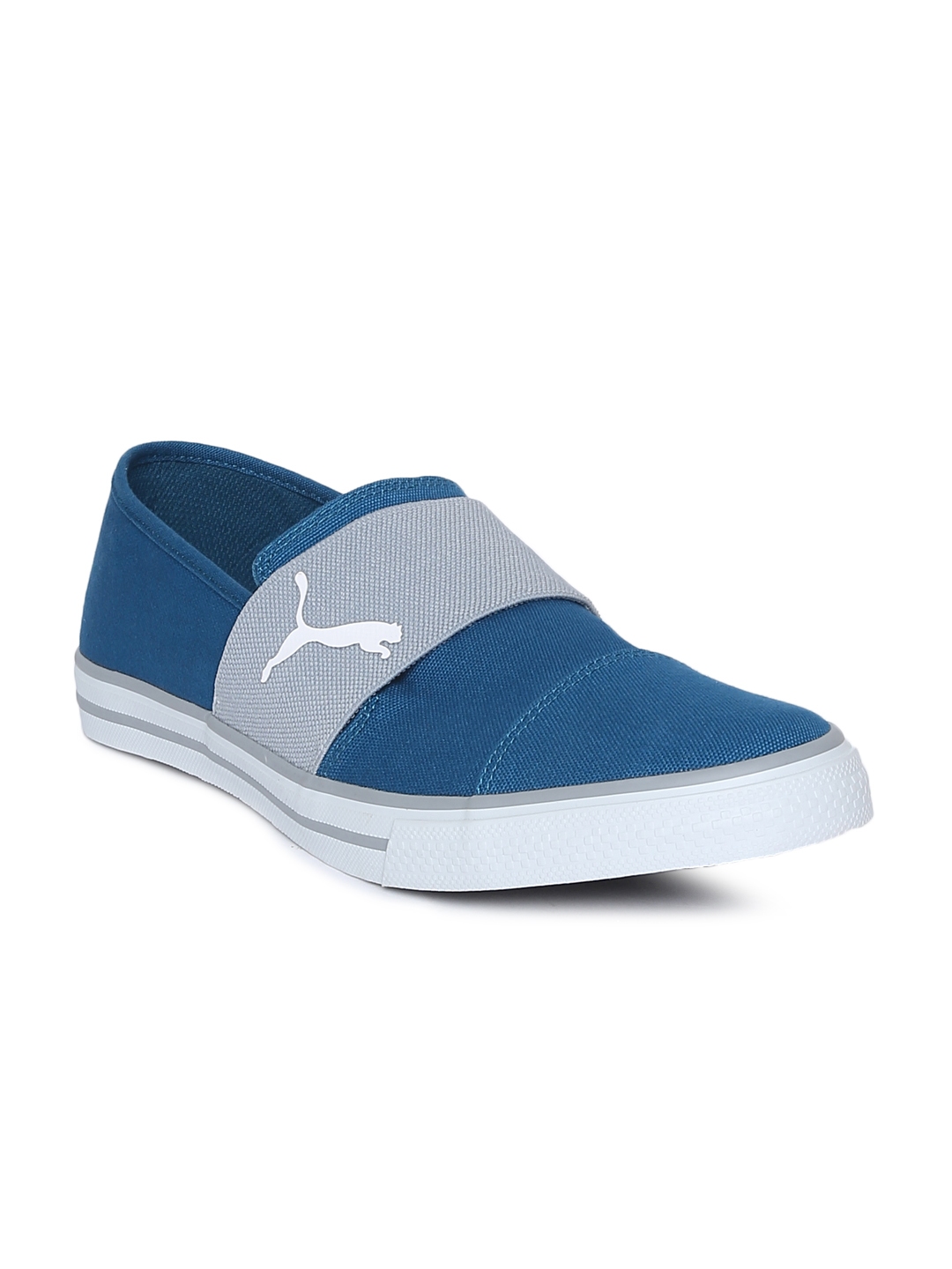 Buy Puma Men Blue Slip On Sneakers - Casual Shoes for Men 7252563 | Myntra