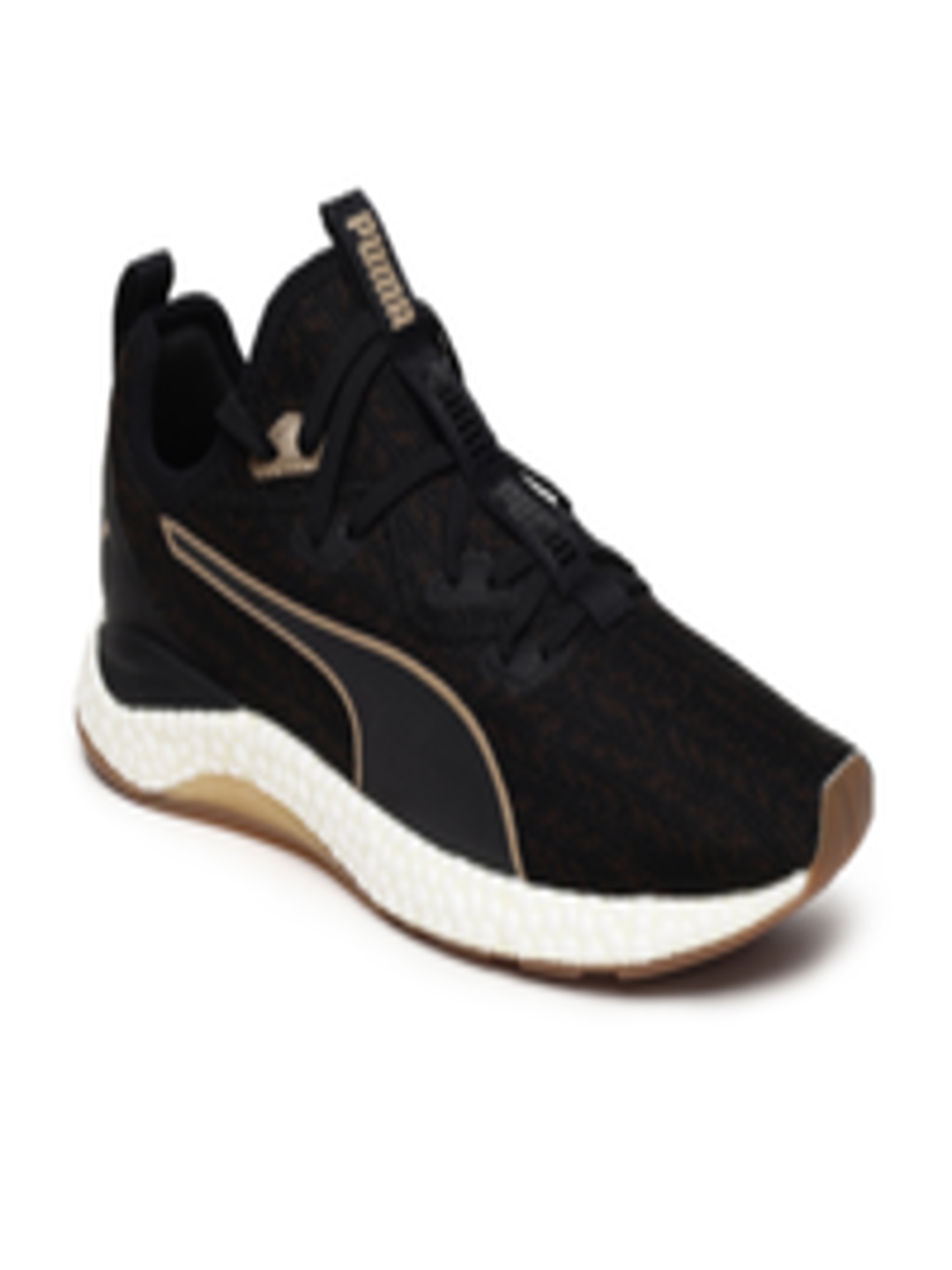 Buy Puma Men Black Hybrid Runner Desert Running Shoes - Sports Shoes ...