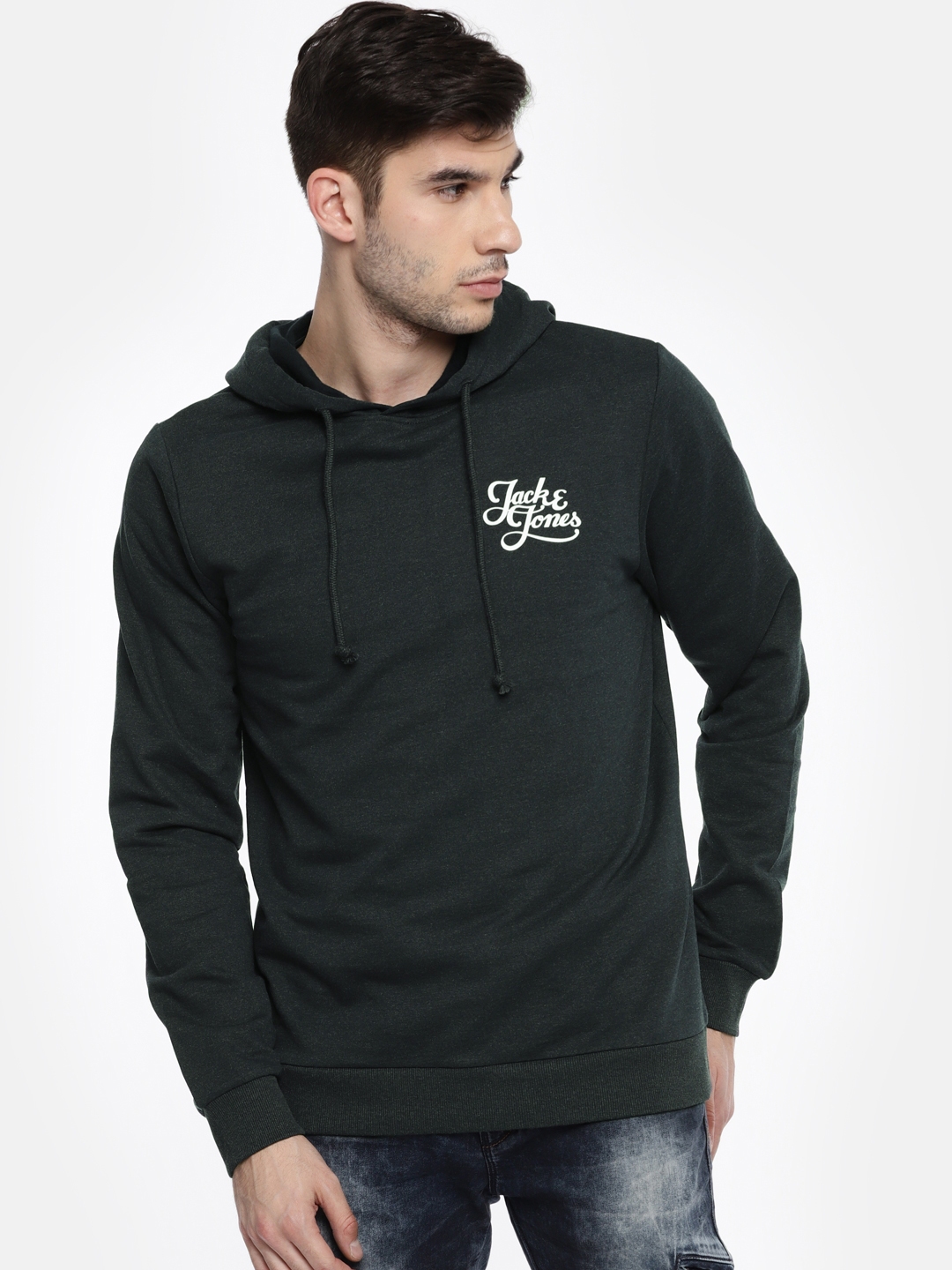 jack and jones hooded shirt