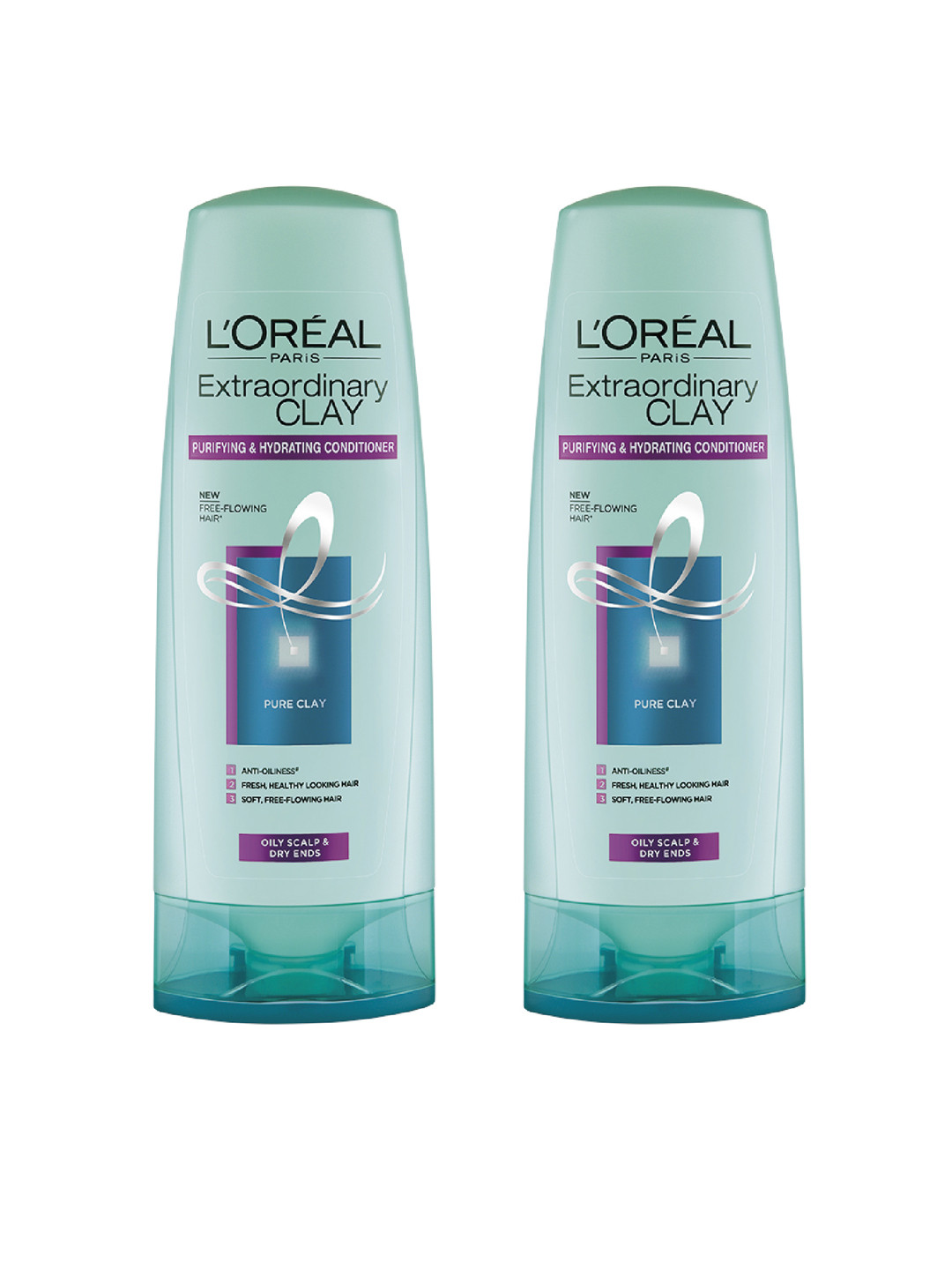Buy LOreal Paris Unisex Pack Of 2 Extraordinary Clay Purifying