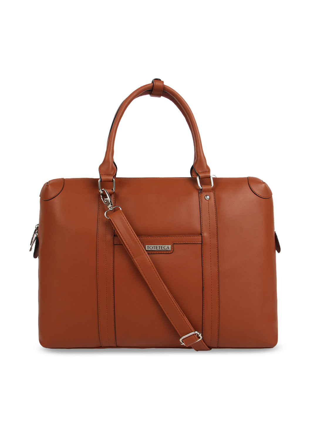 Buy Toteteca Unisex Tan Solid Laptop Bag Laptop Bag for Unisex 7260954 Myntra