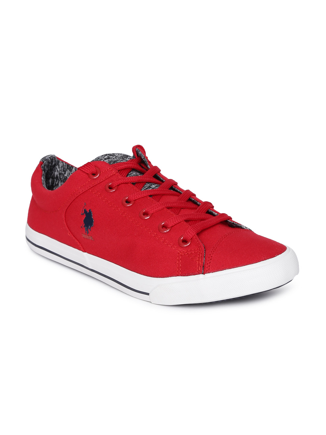 Buy U.S. Polo Assn. Men Red Sneakers Casual Shoes for Men 7262808