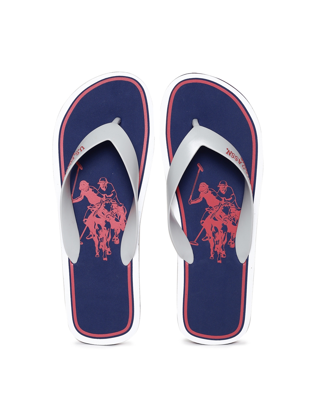 us polo flip flops mens