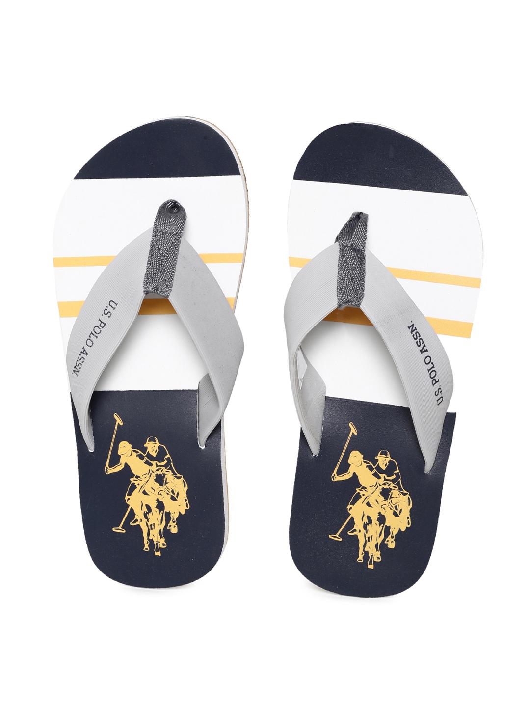 us polo flip flops mens