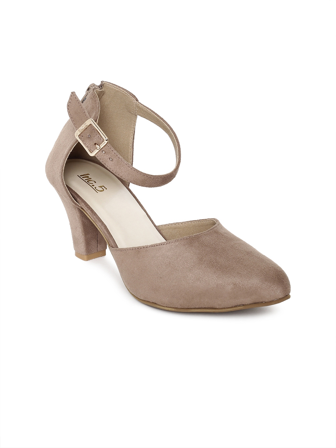 beige block heel shoes ladies