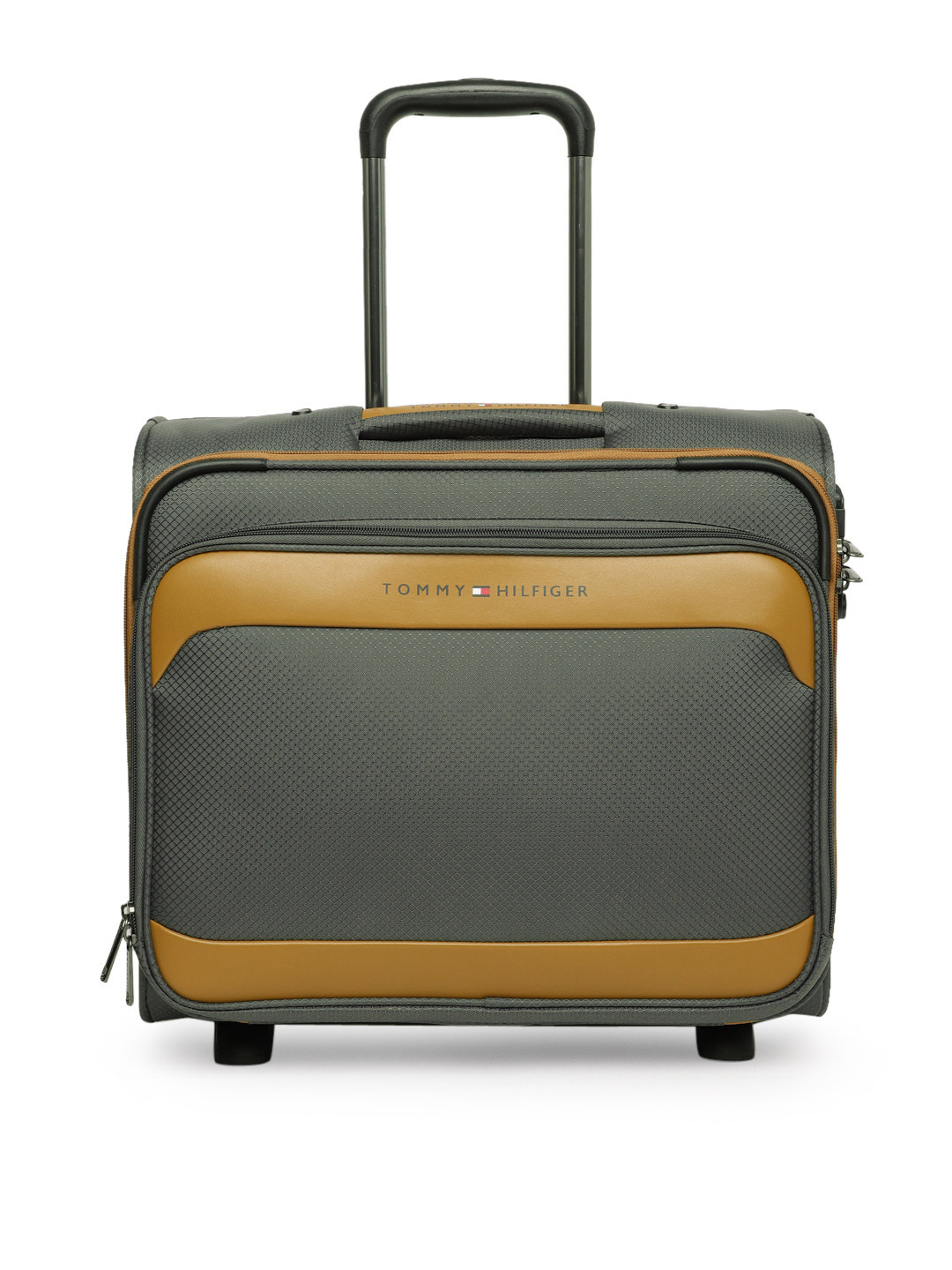 Buy Tommy Hilfiger Unisex Grey Cabin Trolley Bag Trolley Bag for