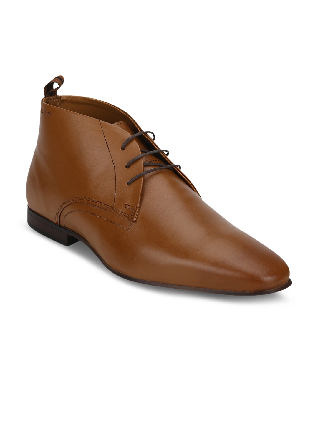 red tape men's derbys leather formal shoes