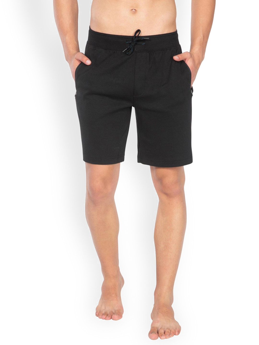 Buy Jockey Men Black Solid Regular Fit Lounge Shorts AM14 0103 Lounge