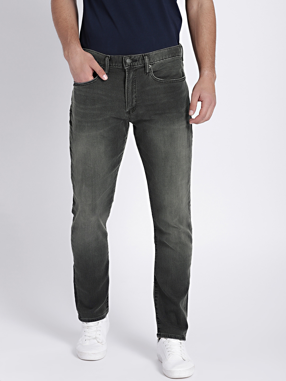Buy GAP Men's Black Soft Wear Jeans In Slim Fit With Gapflex Jeans