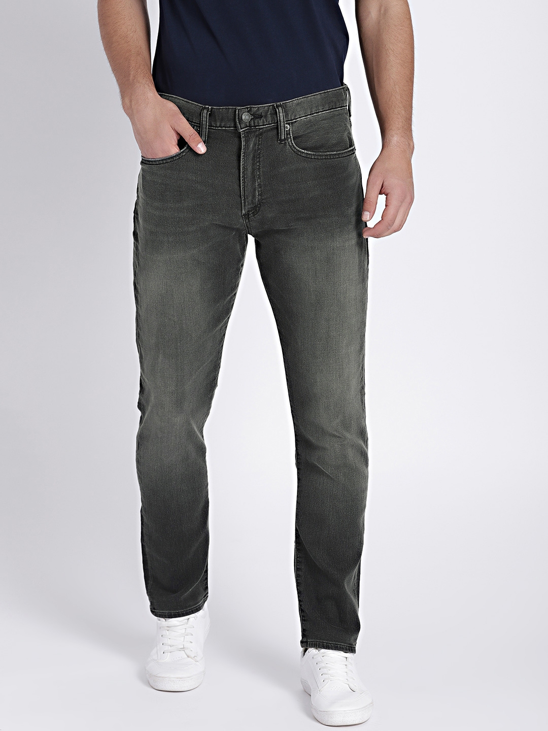 Buy GAP Men's Black Soft Wear Jeans In Slim Fit With Gapflex Jeans