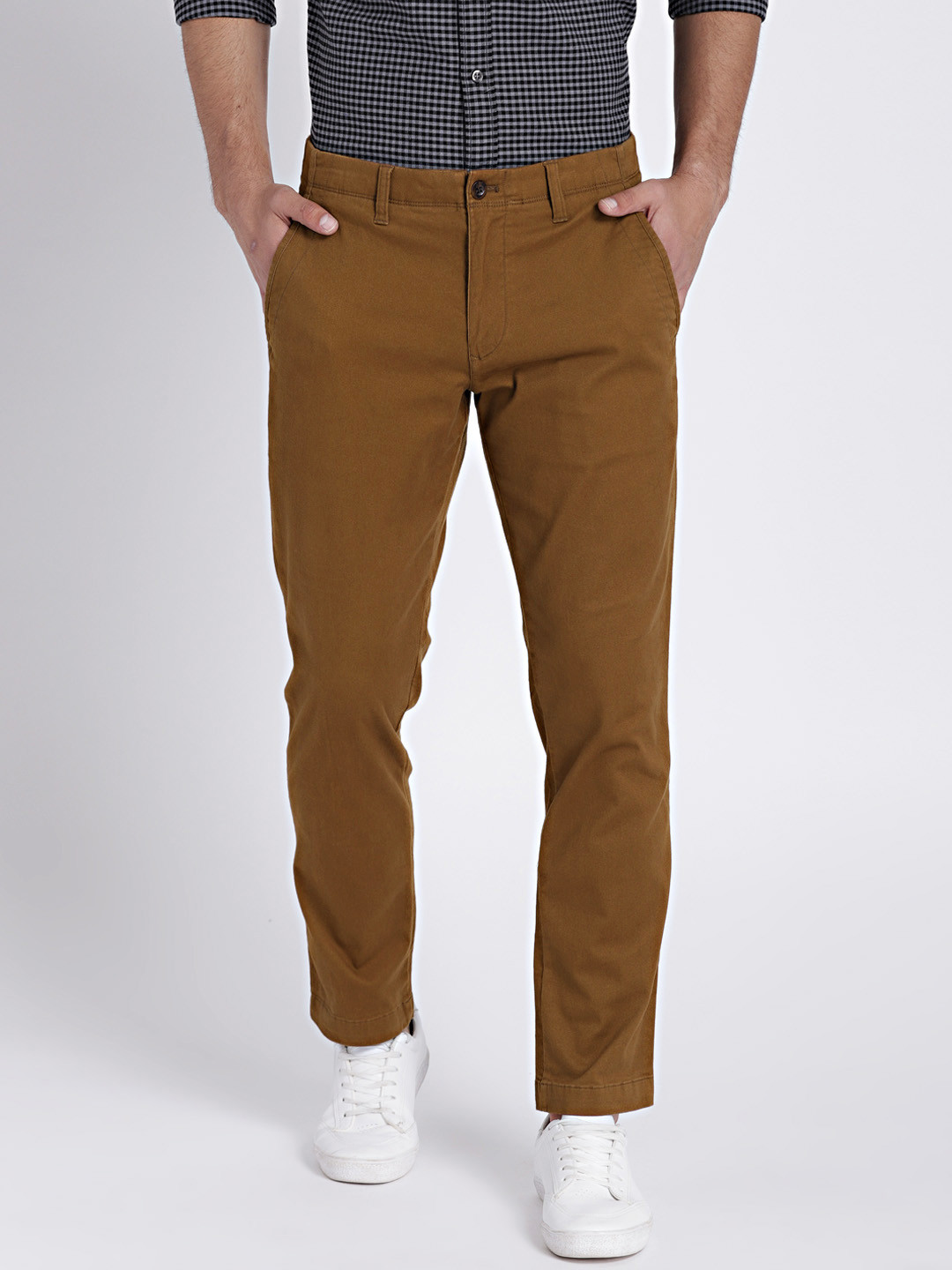 Buy GAP Men's Soft Wear Khakis In Slim Fit With Gapflex Trousers for