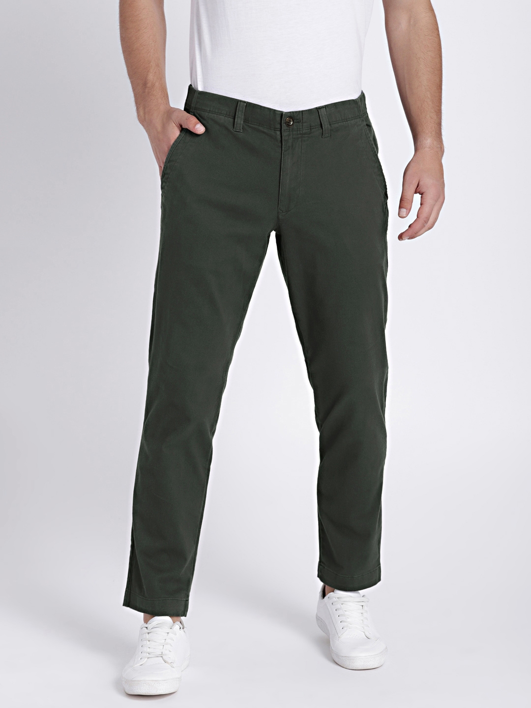 gap olive green pants