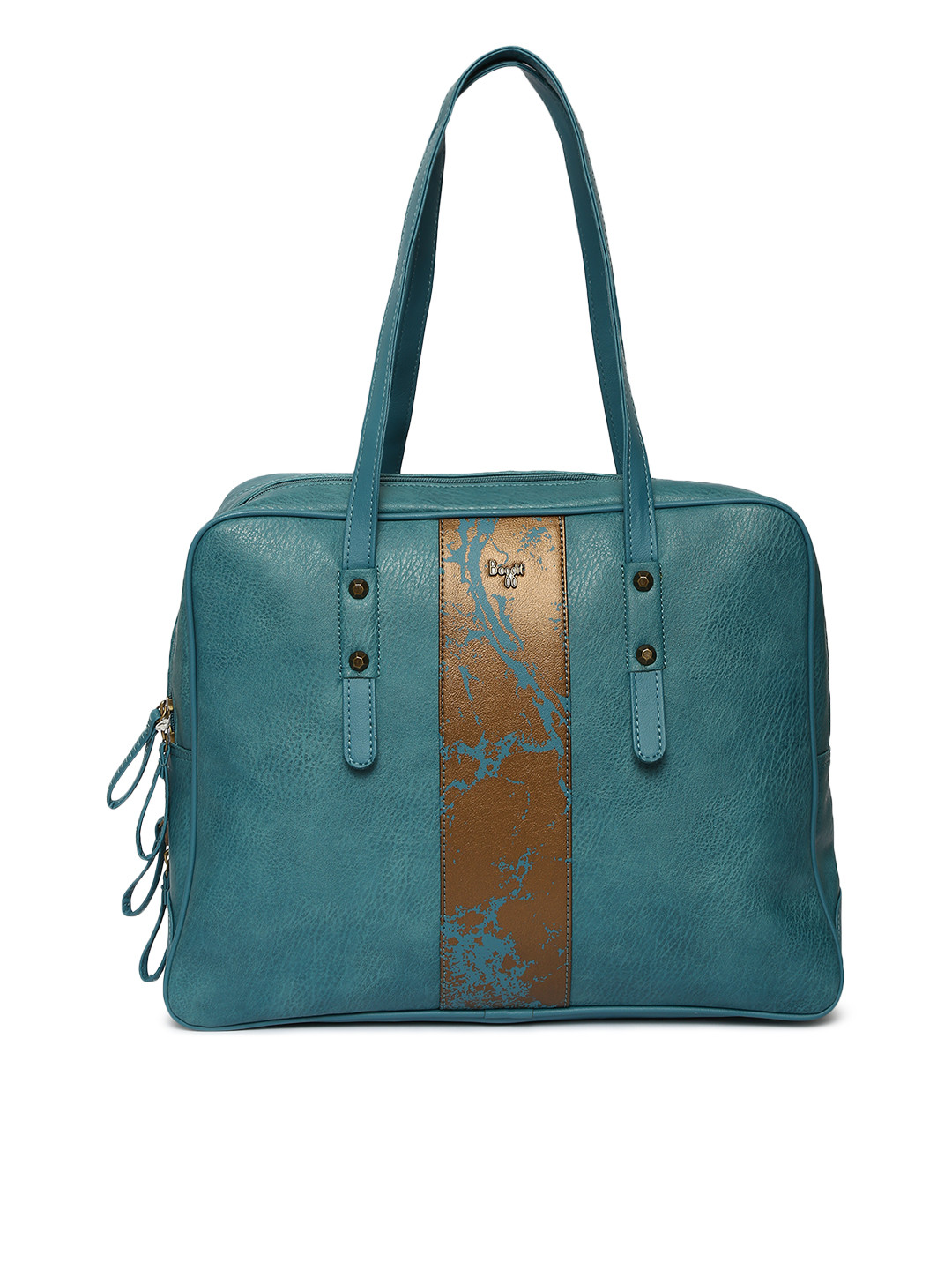 Buy Baggit Women Teal Blue Solid Laptop Bag Laptop Bag for Women