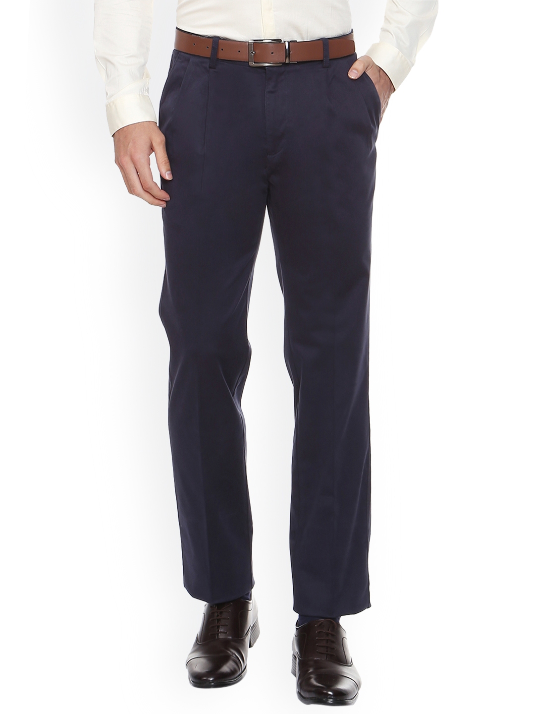 allen solly formal pants