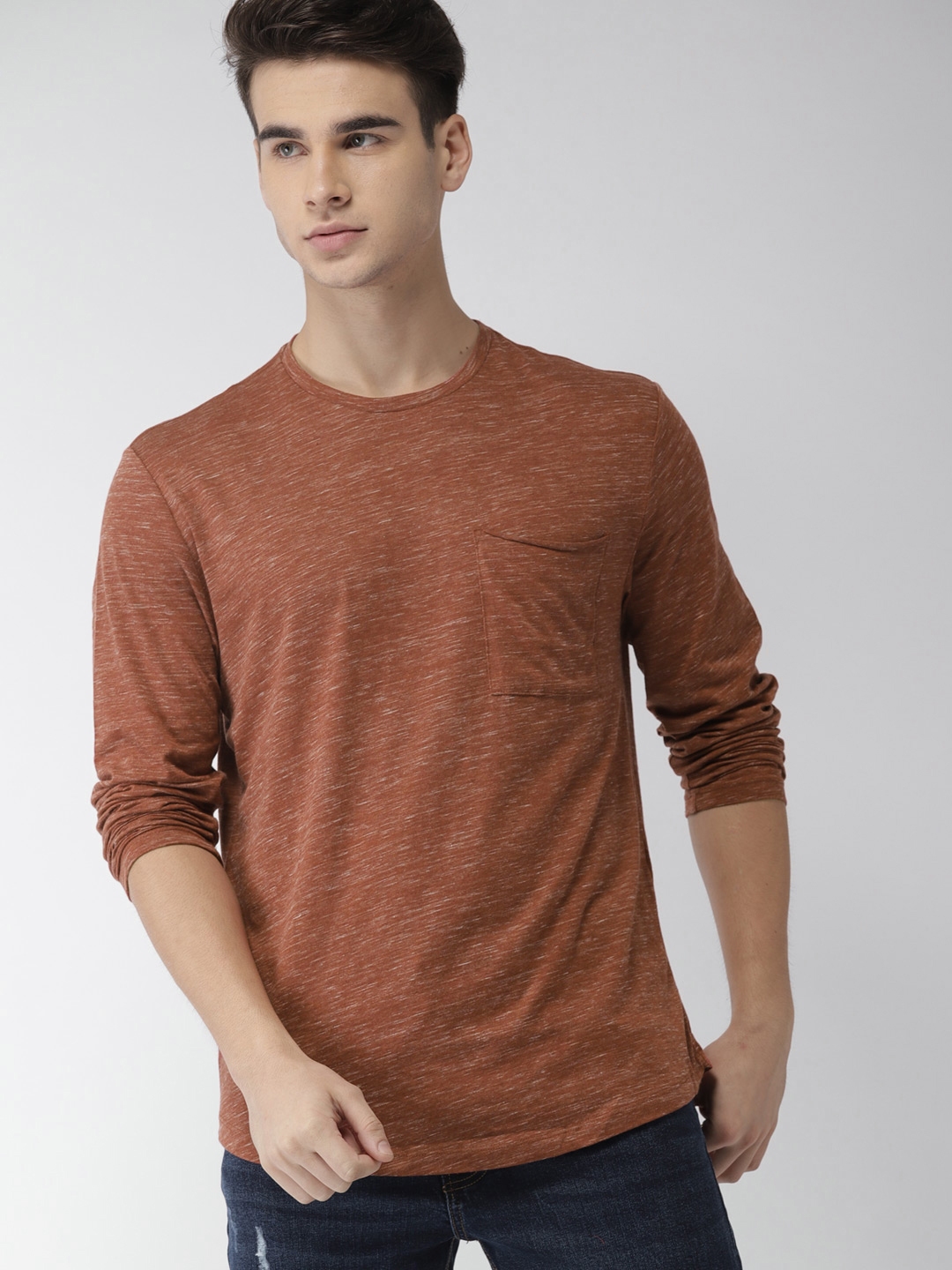 rust colored tshirts