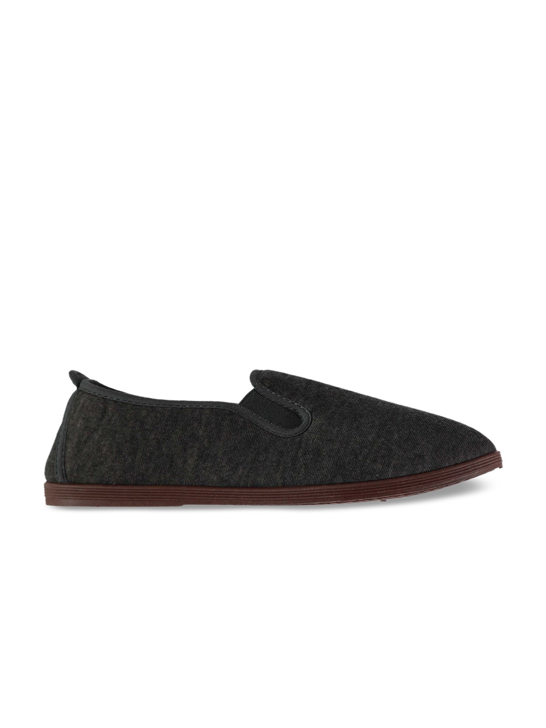 slazenger mens slip on canvas shoes