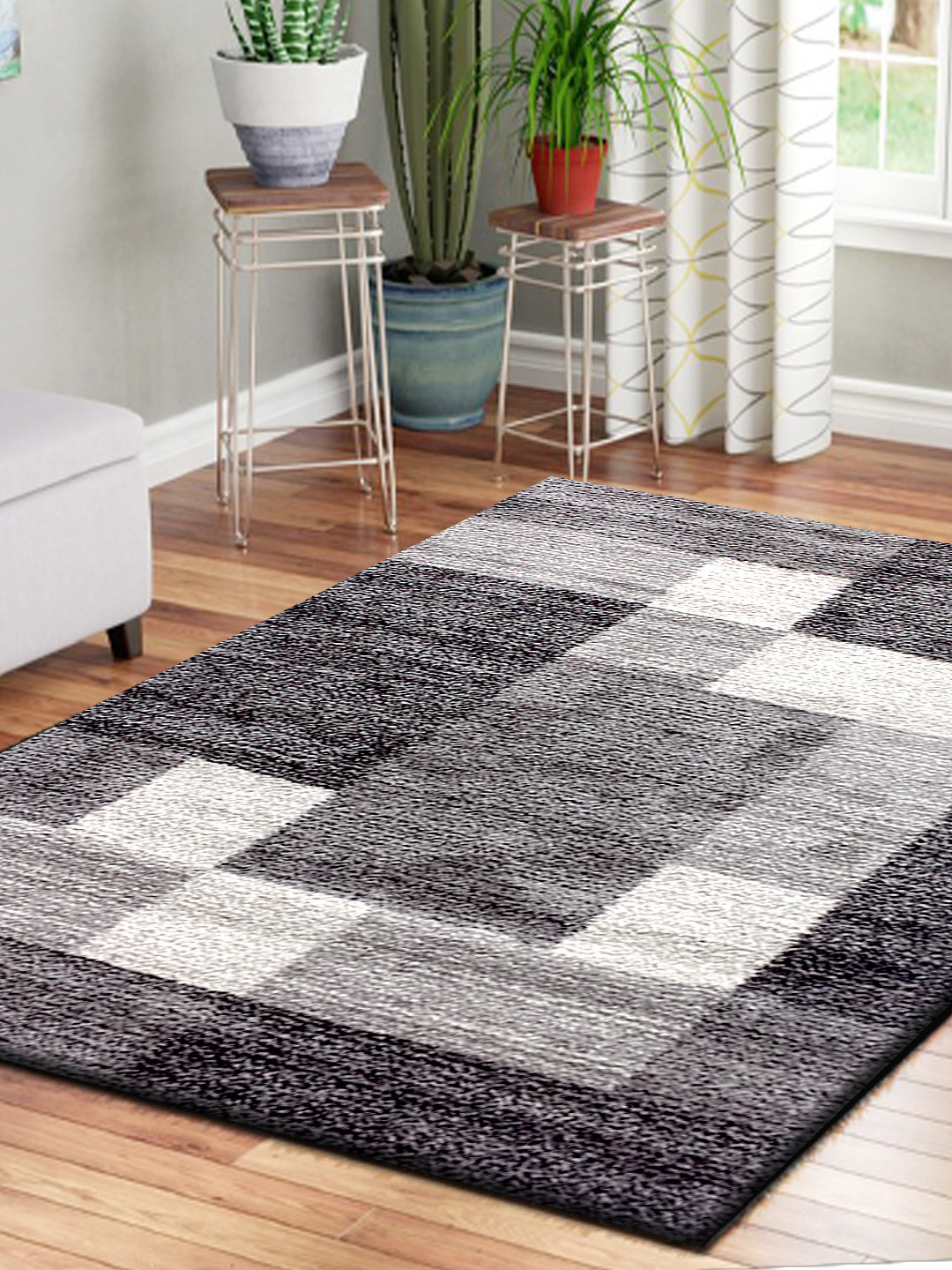 Buy OBSESSIONS Brown Striped Carpet Carpets for Unisex 7302136 Myntra