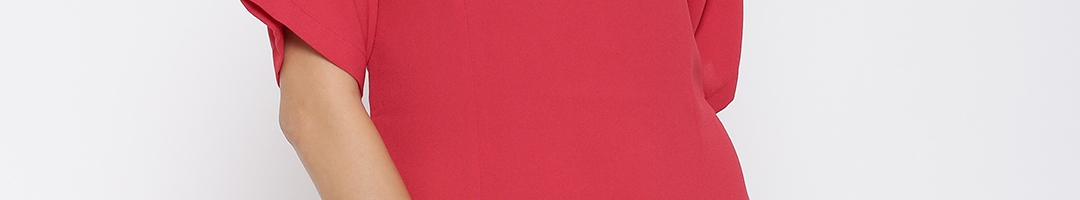 Buy United Colors Of Benetton Red Shift Dress - Dresses for Women ...