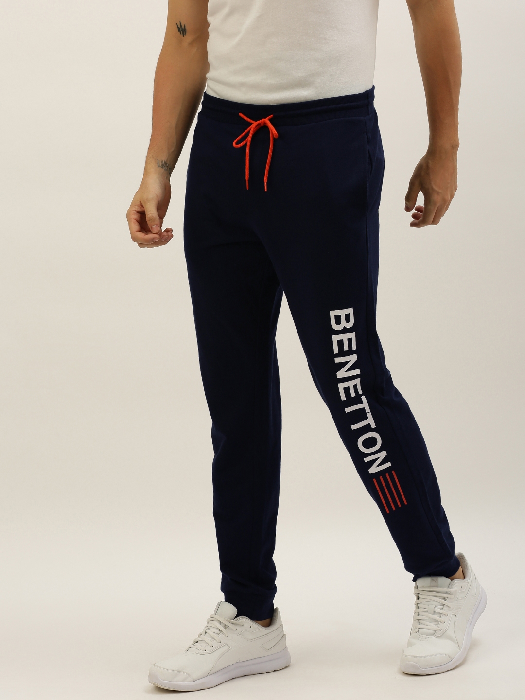 benetton track pants