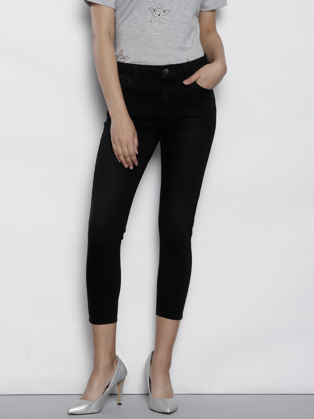 petite black jeans womens