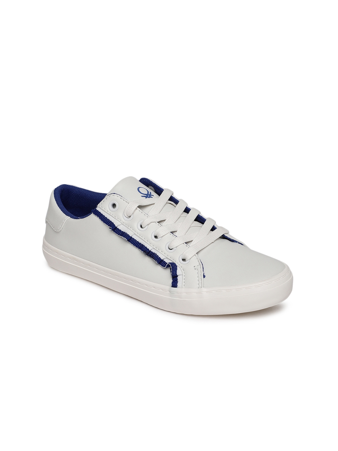 Buy United Colors Of Benetton Women White Sneakers - Casual Shoes for ...
