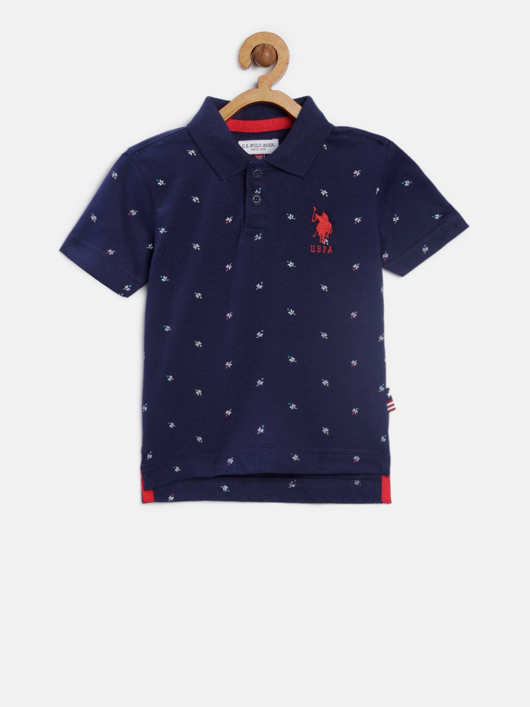 boys navy blue polo shirts