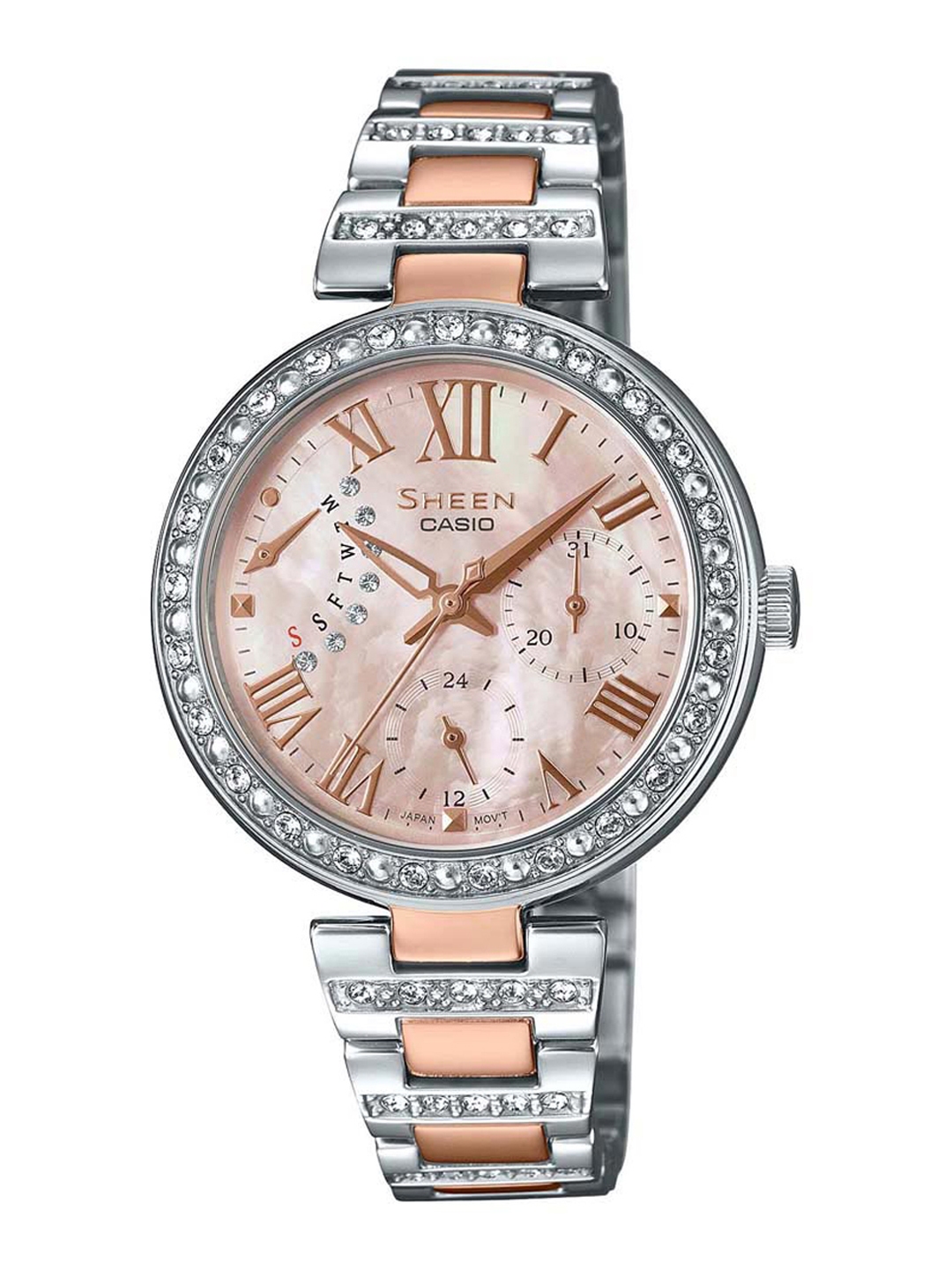 casio sheen rose gold