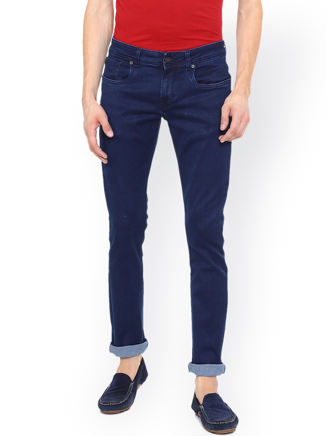 peter england black jeans