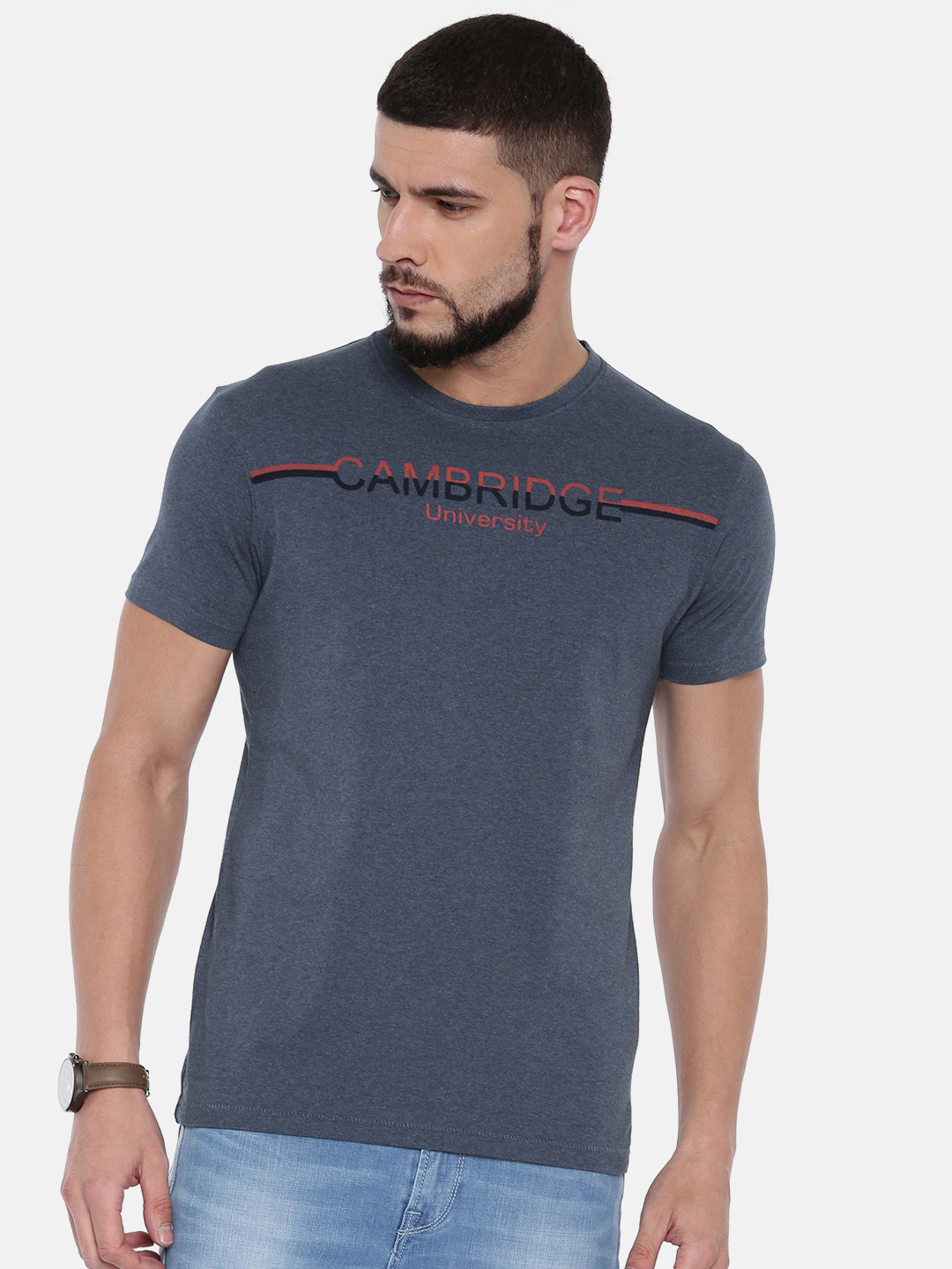 Pepe Jeans Blue Cotton Men T-Shirt main image 1