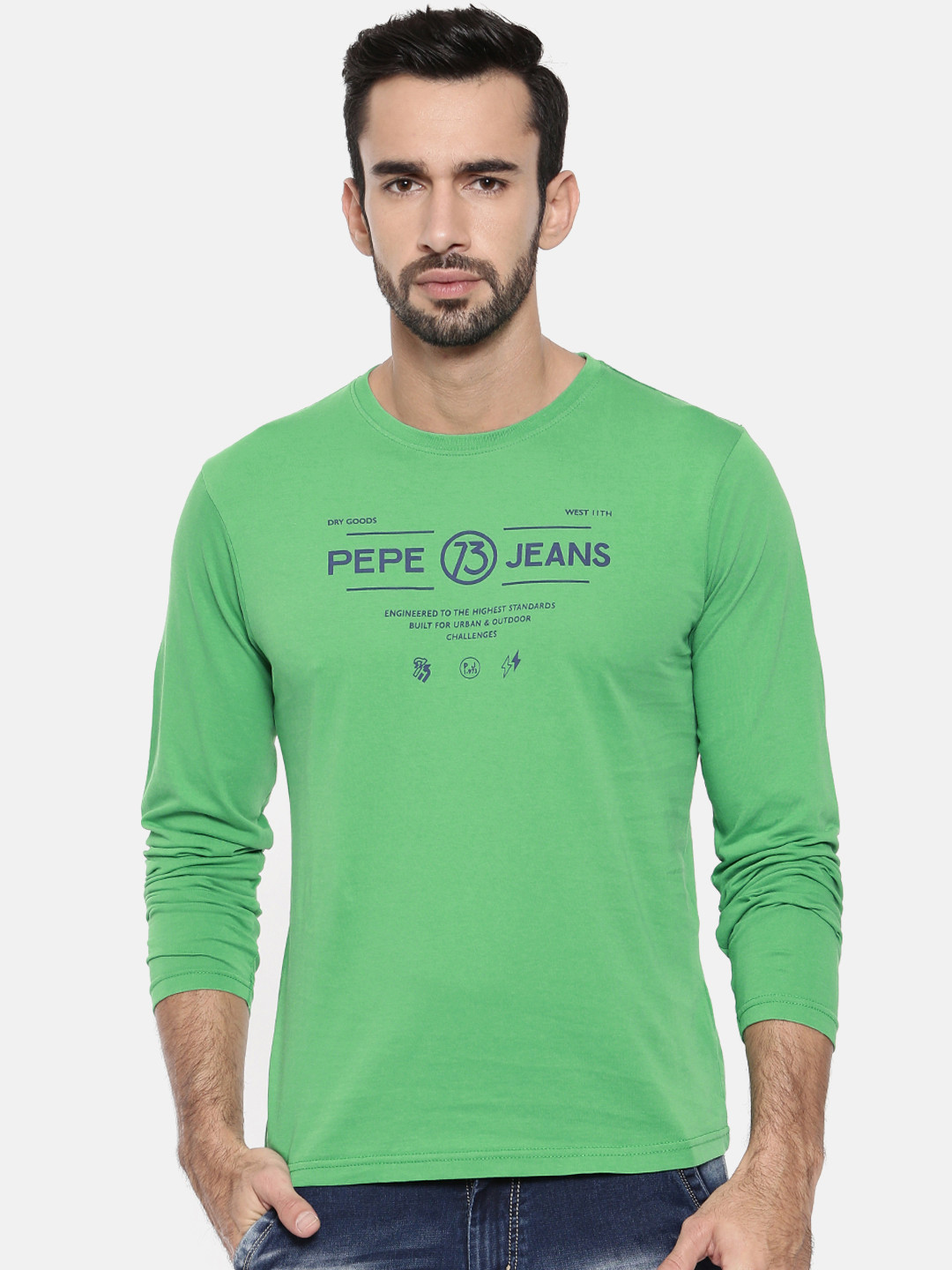 Pepe Jeans Verde Cotton Men T-Shirt main image 1