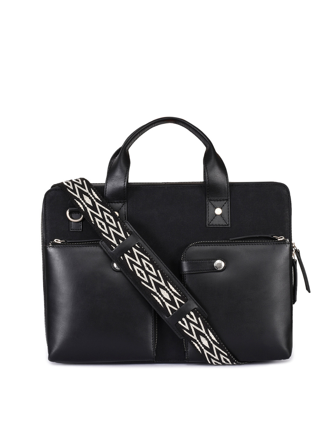 Buy Phive Rivers Men Black Solid Laptop Bag Laptop Bag for Men