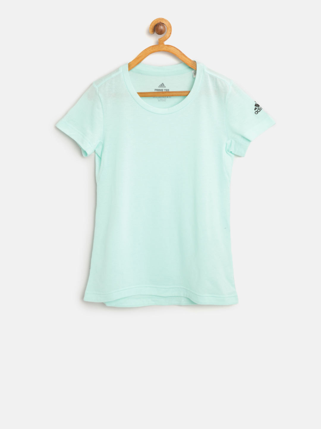 Buy ADIDAS Girls Mint Green Prime Training T Shirt Tshirts for Girls