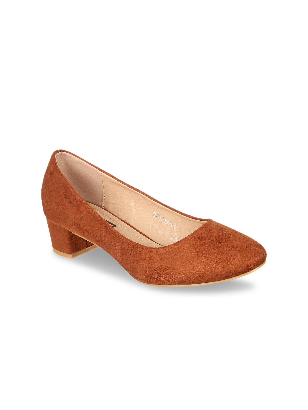 tan pumps flat