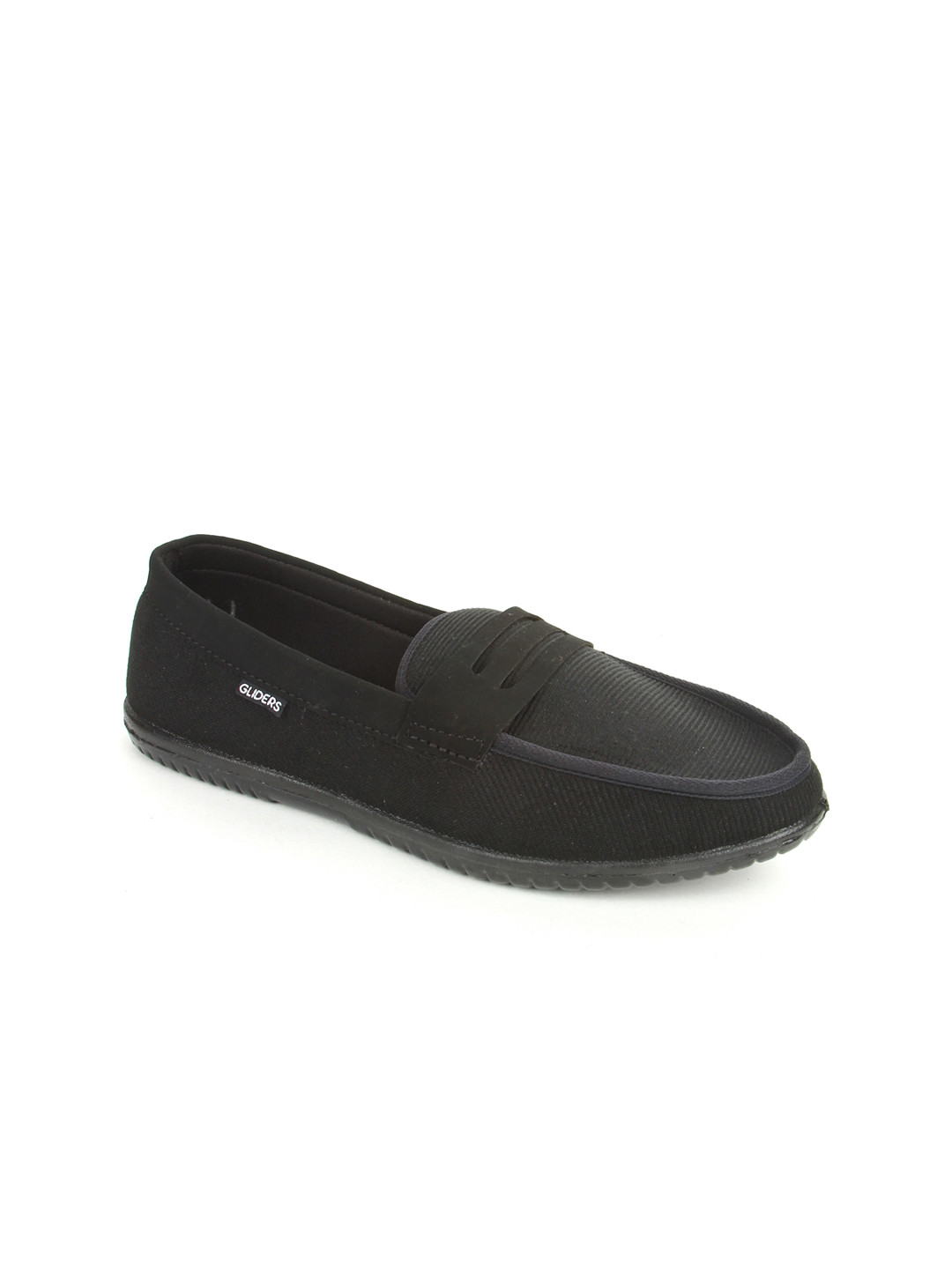 Buy Gliders Men Black Loafers Casual Shoes for Men