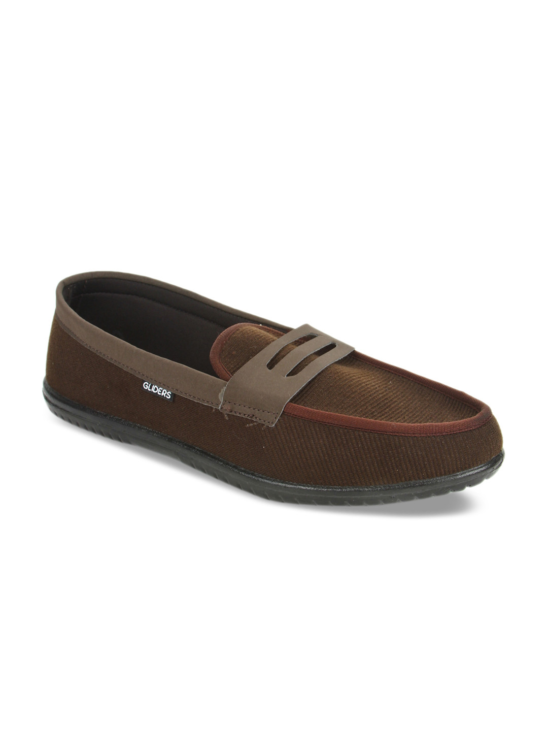 Buy Gliders Men Brown Loafers Casual Shoes for Men