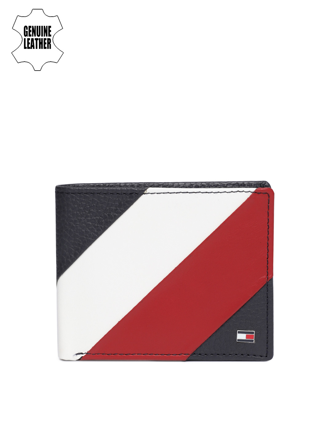 Tommy Hilfiger Blue Leather Men Wallet