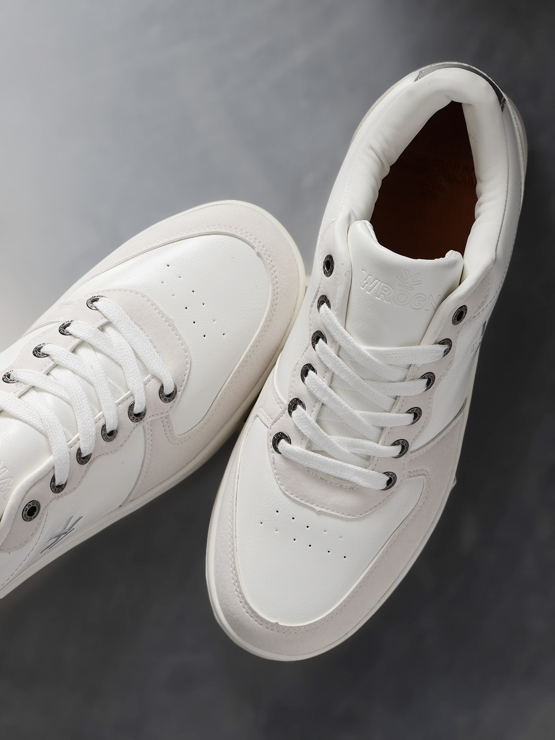 wrogn beige sneakers