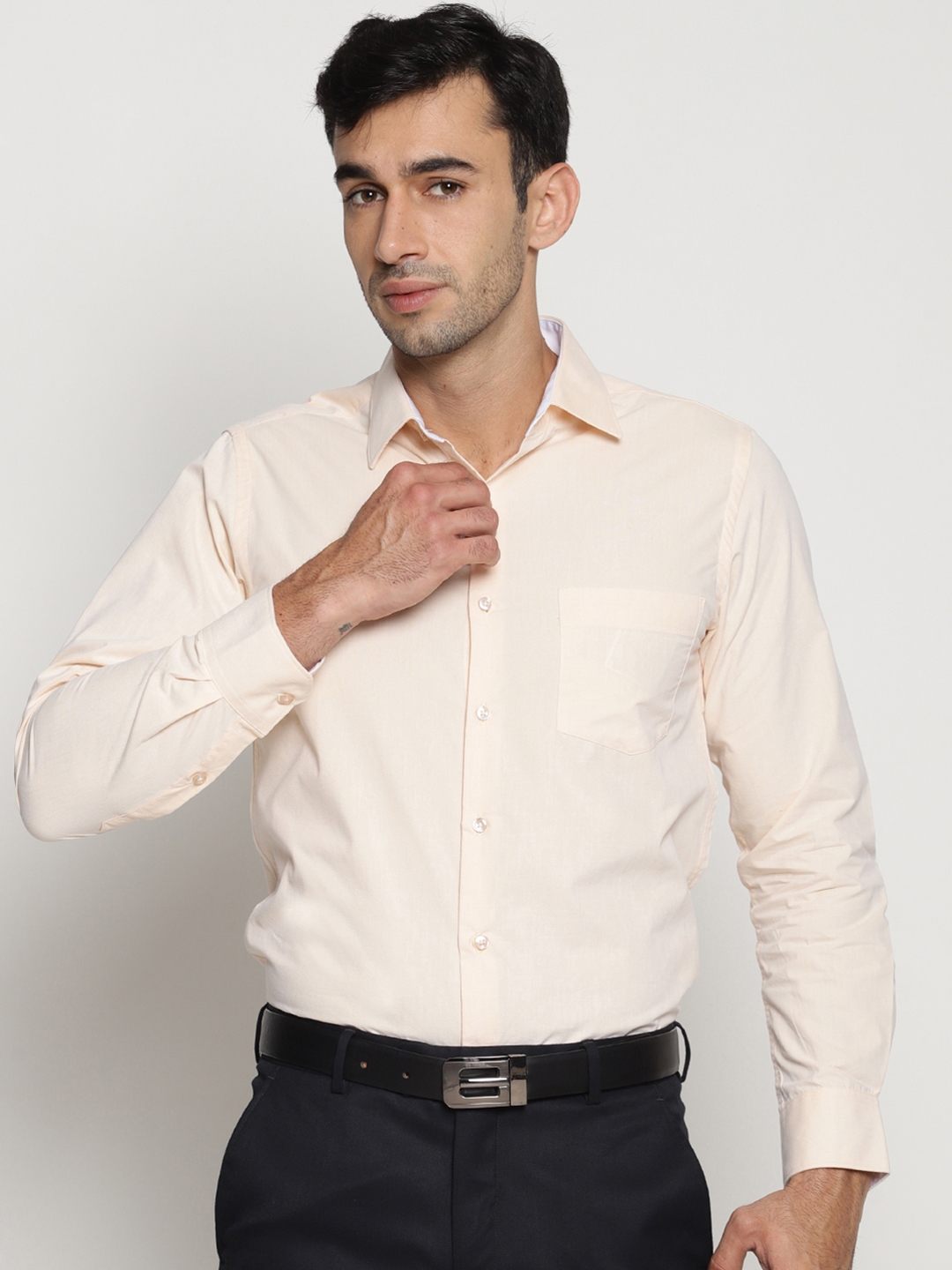 men's wearhouse ivory shirt
