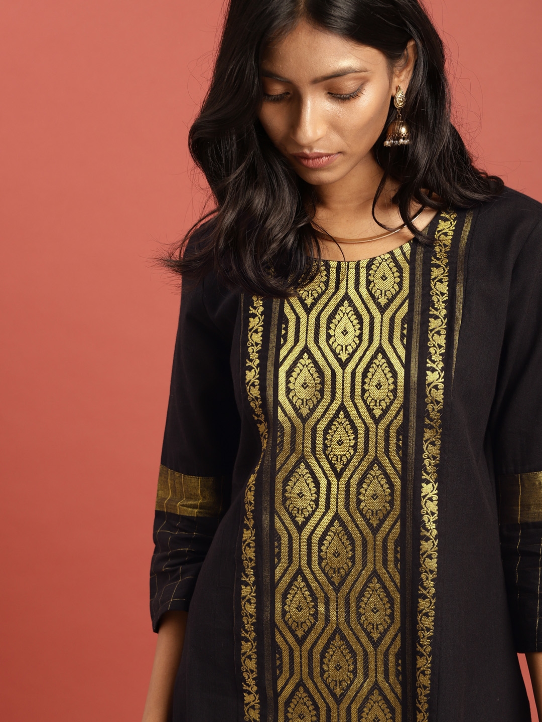 kasavu kurta set