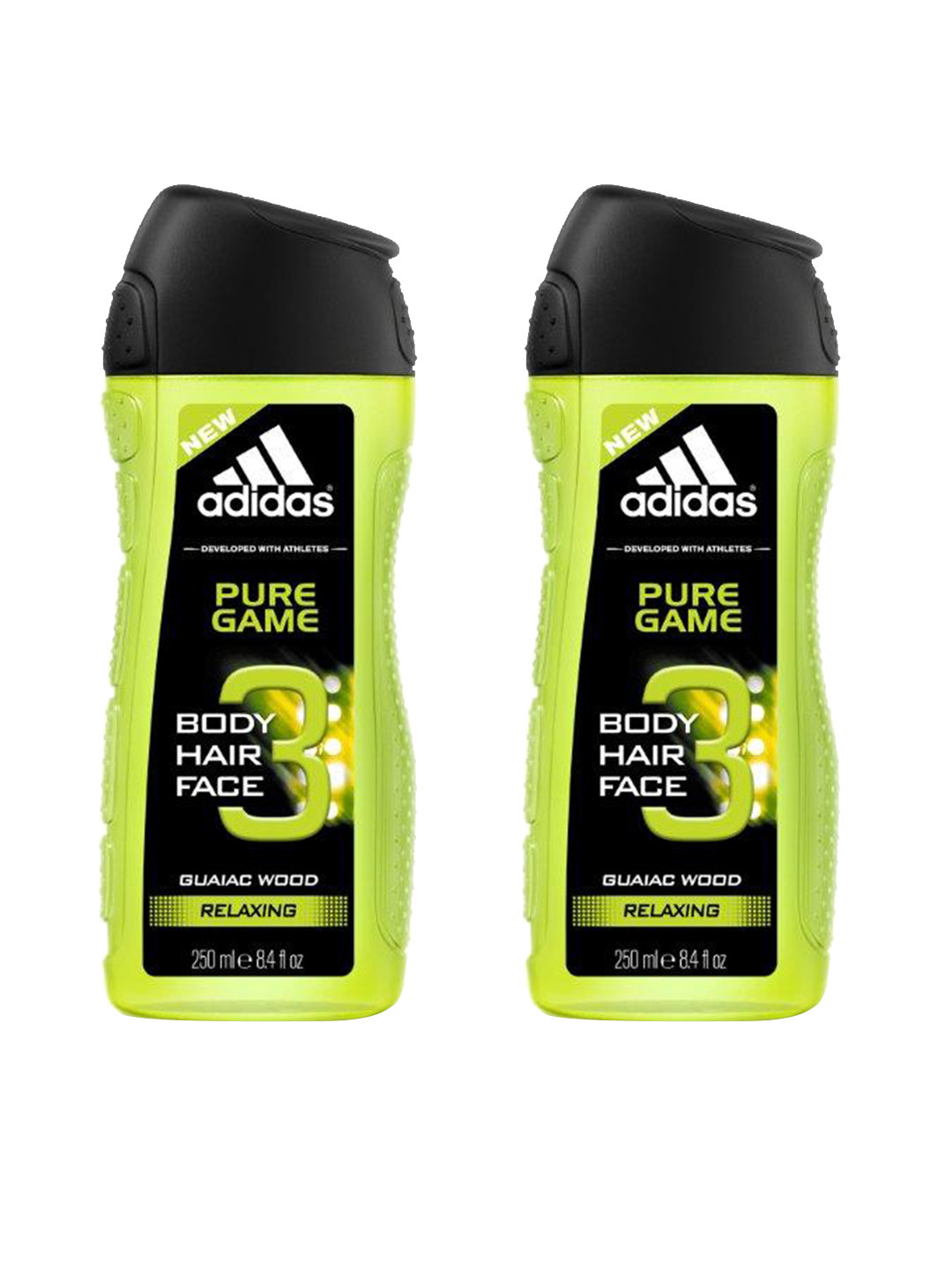 Buy ADIDAS Men Set Of 2 Pure Game Shower Gel 250ml Body Wash And