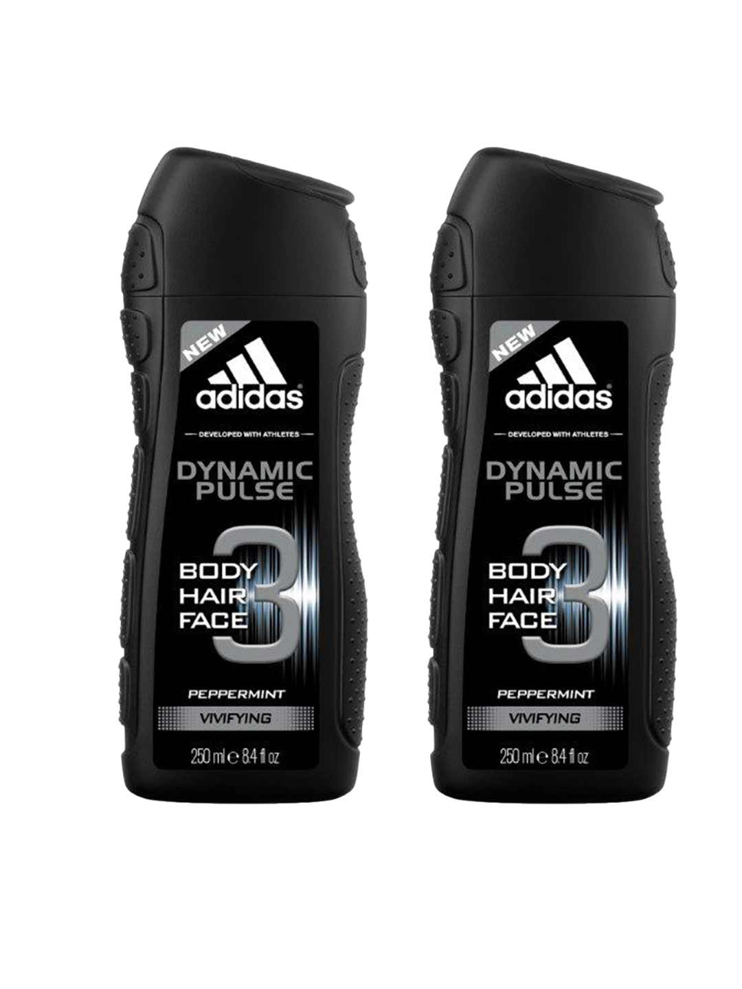 Buy ADIDAS Men Set Of 2 Dynamic Pulse Shower Gel 250ml Body Wash And