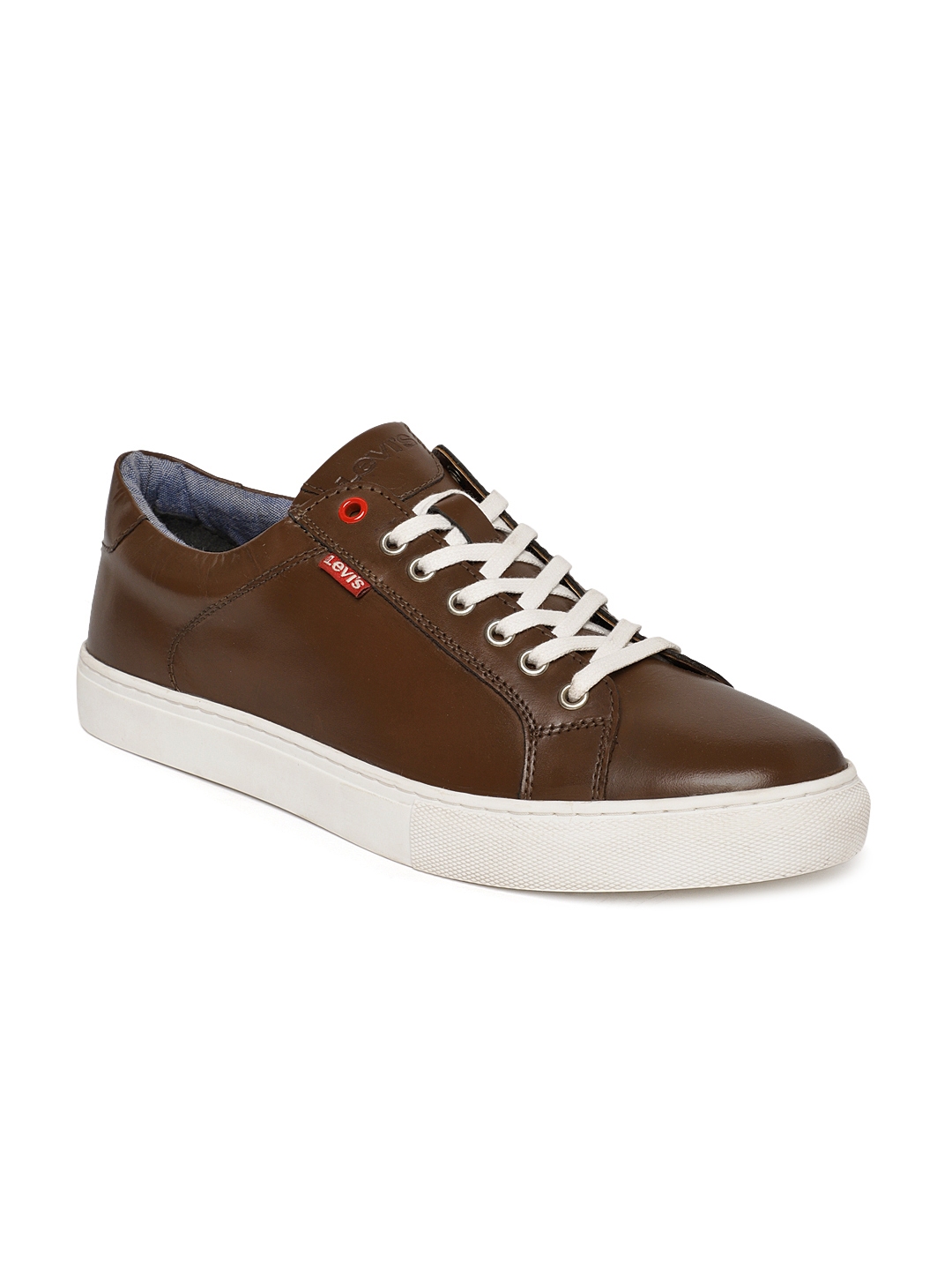 levis brown casual shoes
