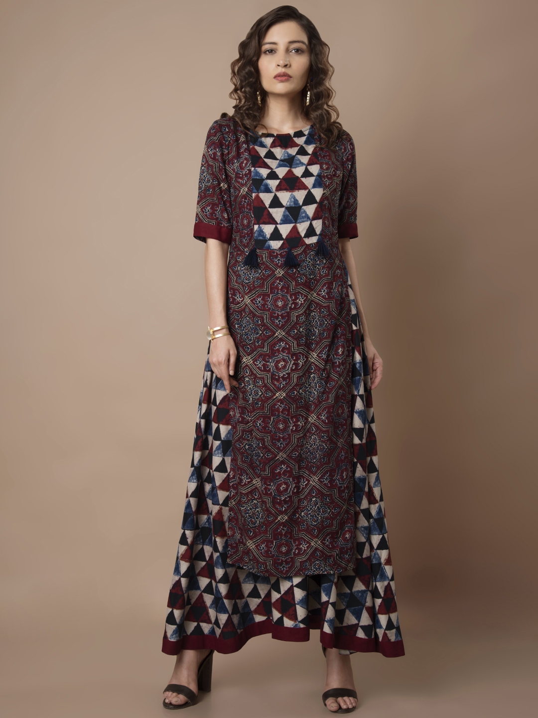 indya blue kurta