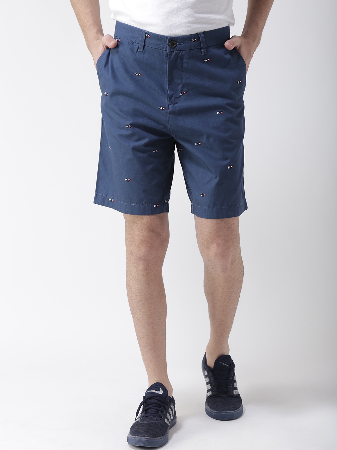 tommy fleece shorts
