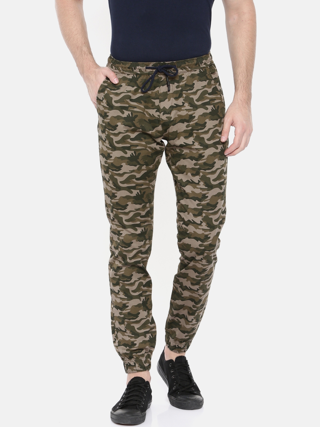 garage camo joggers