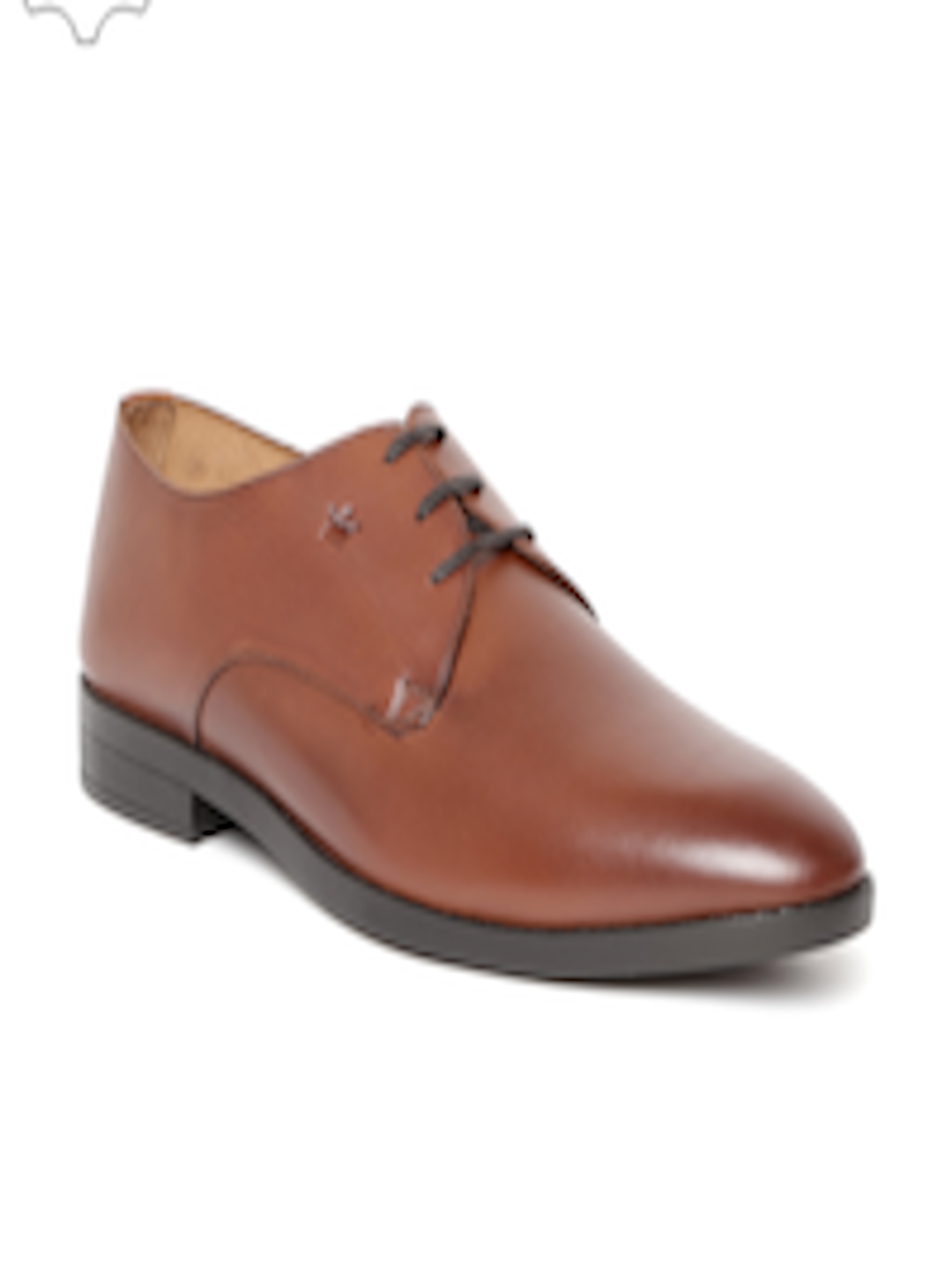 Buy Louis Philippe Men Brown Genuine Leather Formal Derbys - Formal Shoes for Men 7460108 | Myntra